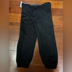 New! Rip-It Girl’s 4-Way Stretch Softball Pants Pro Youth Small Black Color